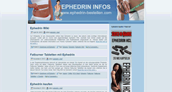 Desktop Screenshot of ephedrin-bestellen.com