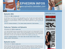 Tablet Screenshot of ephedrin-bestellen.com